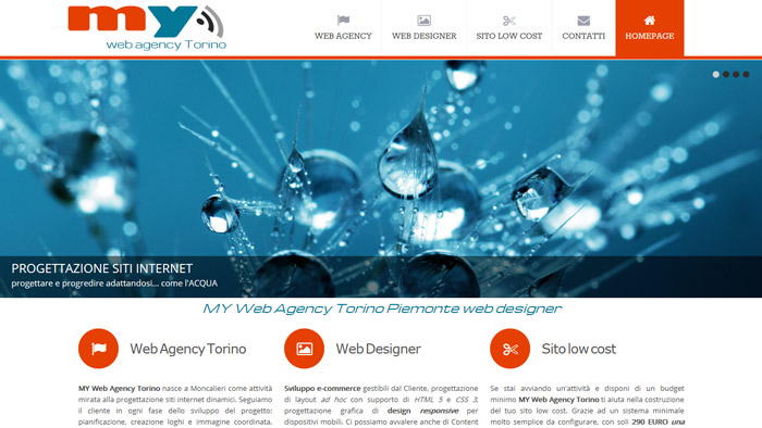 Sito web responsive design compatibile mobile - Creazione Siti Web Torino Piemonte Realizzazione Siti Internet E-commerce Webmaster Torino SEO posizionamento web